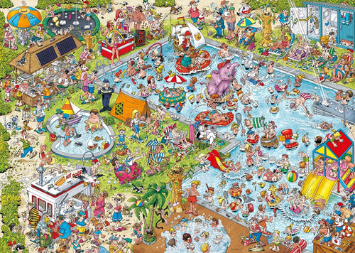 Ray's Comic Series - Holiday Resort No.3 by Ray Nicholson - 1000 Piece Jigsaw Puzzle (Ravensburger)