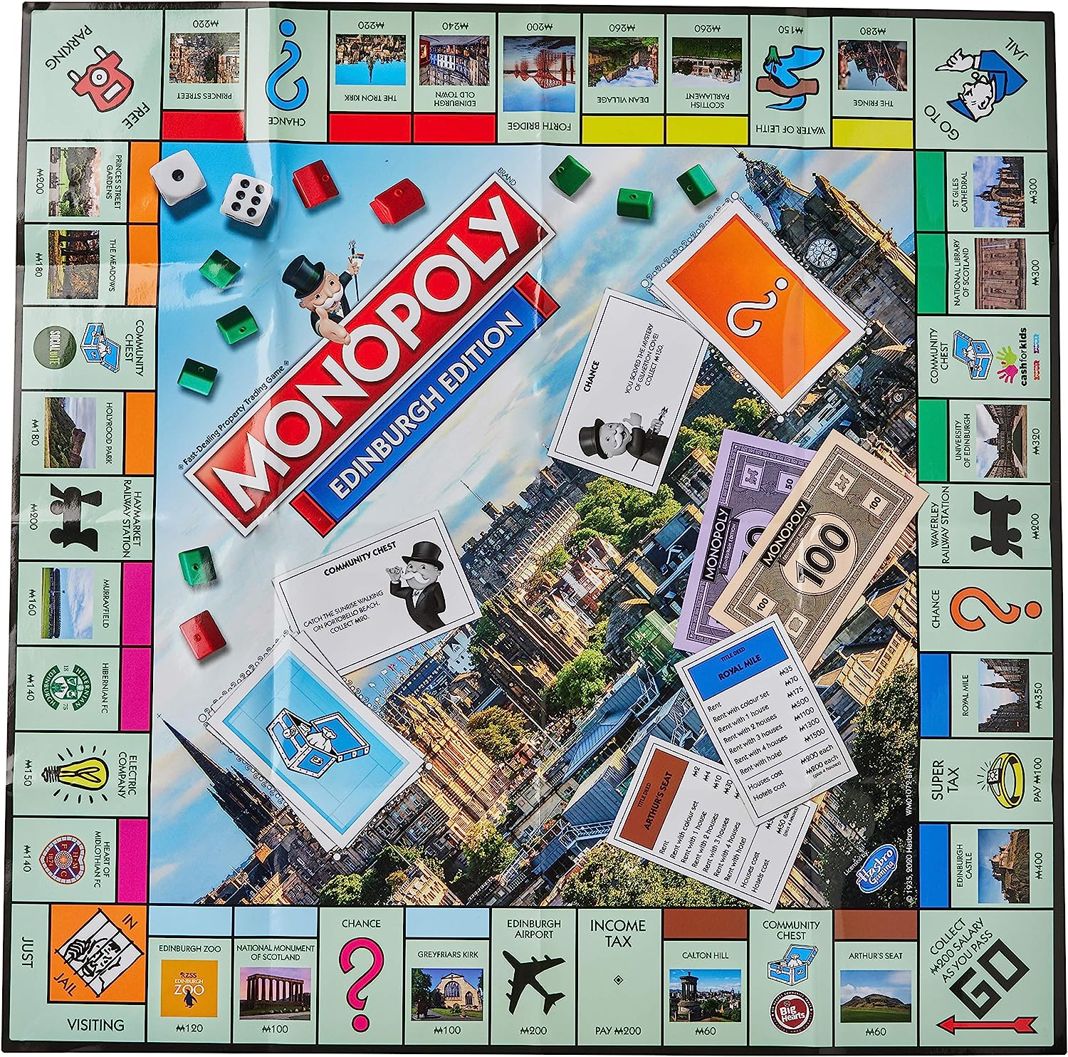 Edinburgh Monopoly – 1000 Piece Jigsaw Puzzle (Edinburgh)