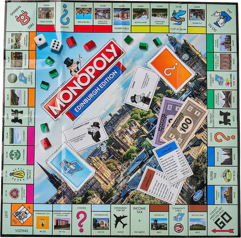 Artwork: Edinburgh Monopoly – 1000 Piece Jigsaw Puzzle (Edinburgh)