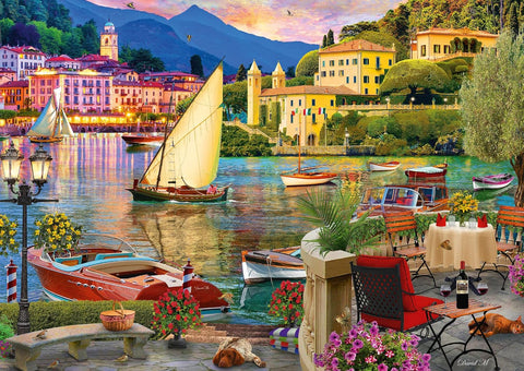 Italian al Fresco – 500 Piece Jigsaw Puzzle (Schmidt)