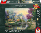 Lamplight Manor by Thomas Kinkade – 3000 Piece Jigsaw Puzzle (Schmidt)