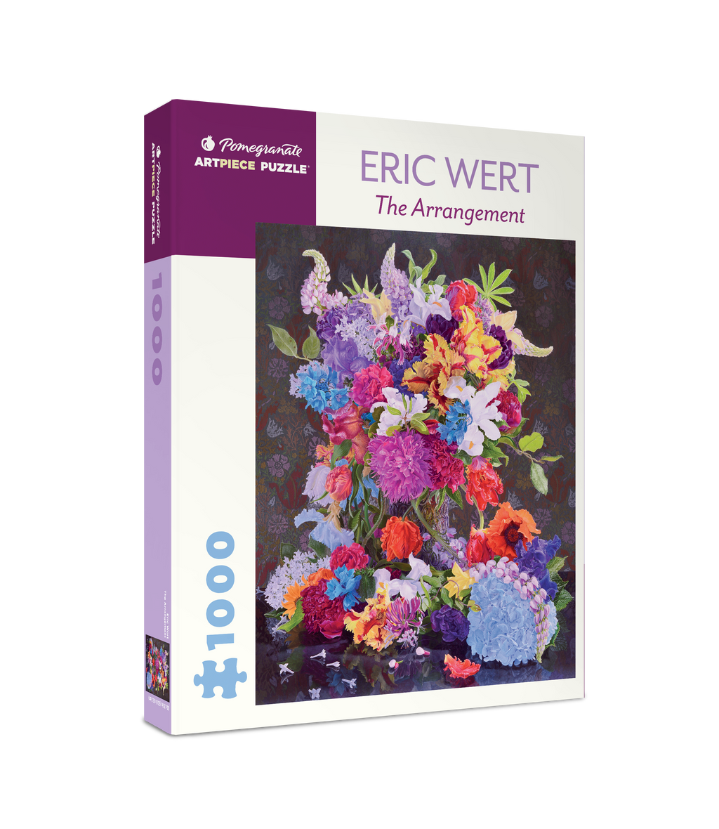 Box, turned right: The Arrangement by Eric Wert – 1000 Piece Jigsaw Puzzle (Pomegranate)