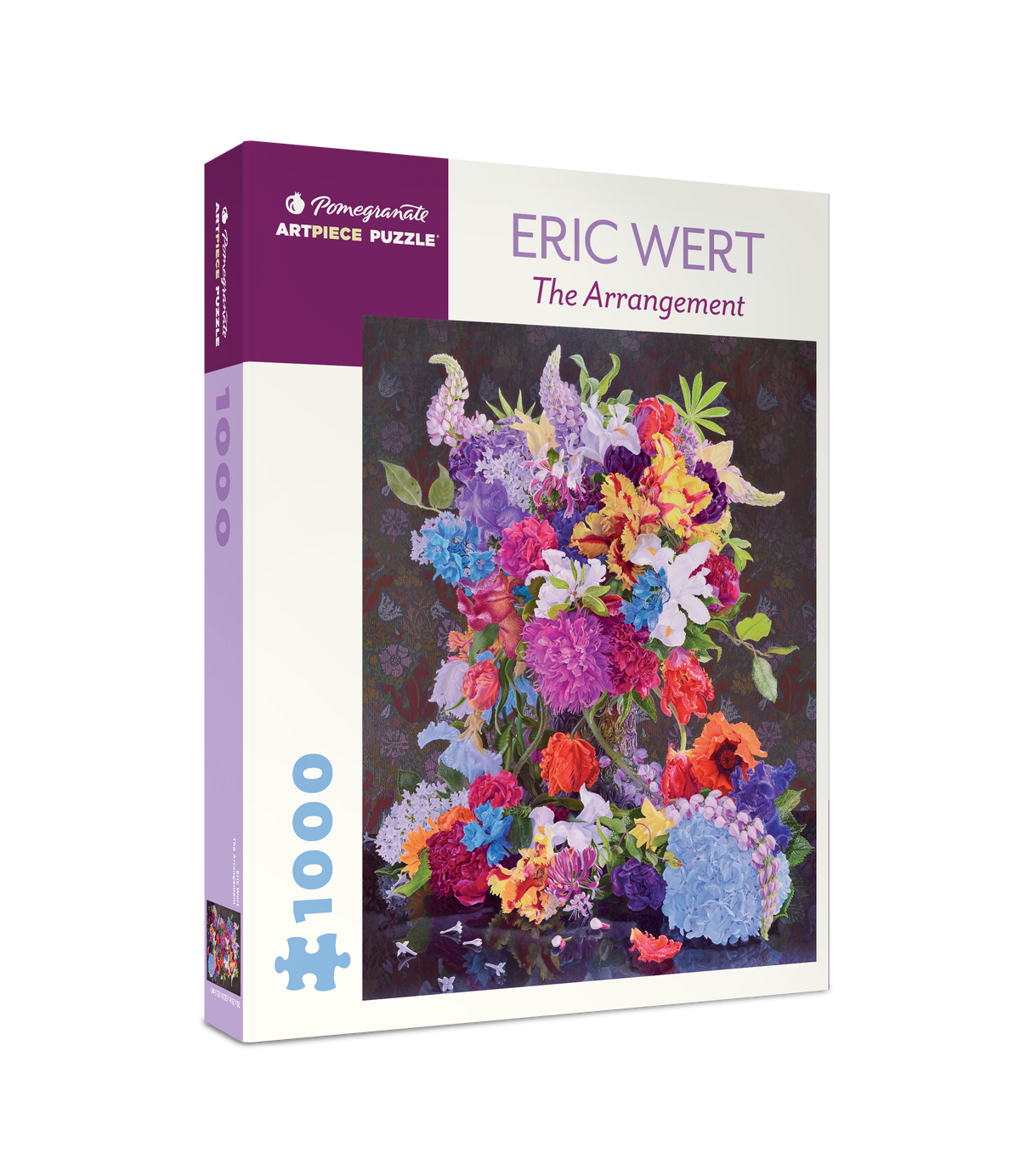 Box, turned right: The Arrangement by Eric Wert – 1000 Piece Jigsaw Puzzle (Pomegranate)