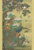Made up: Birds & Flowers: Japanese Hanging Scroll – 1000 Piece Jigsaw Puzzle (Pomegranate)