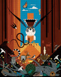 Made up: Canyon Country by Charley Harper – 1000 Piece Jigsaw Puzzle (Pomegranate)