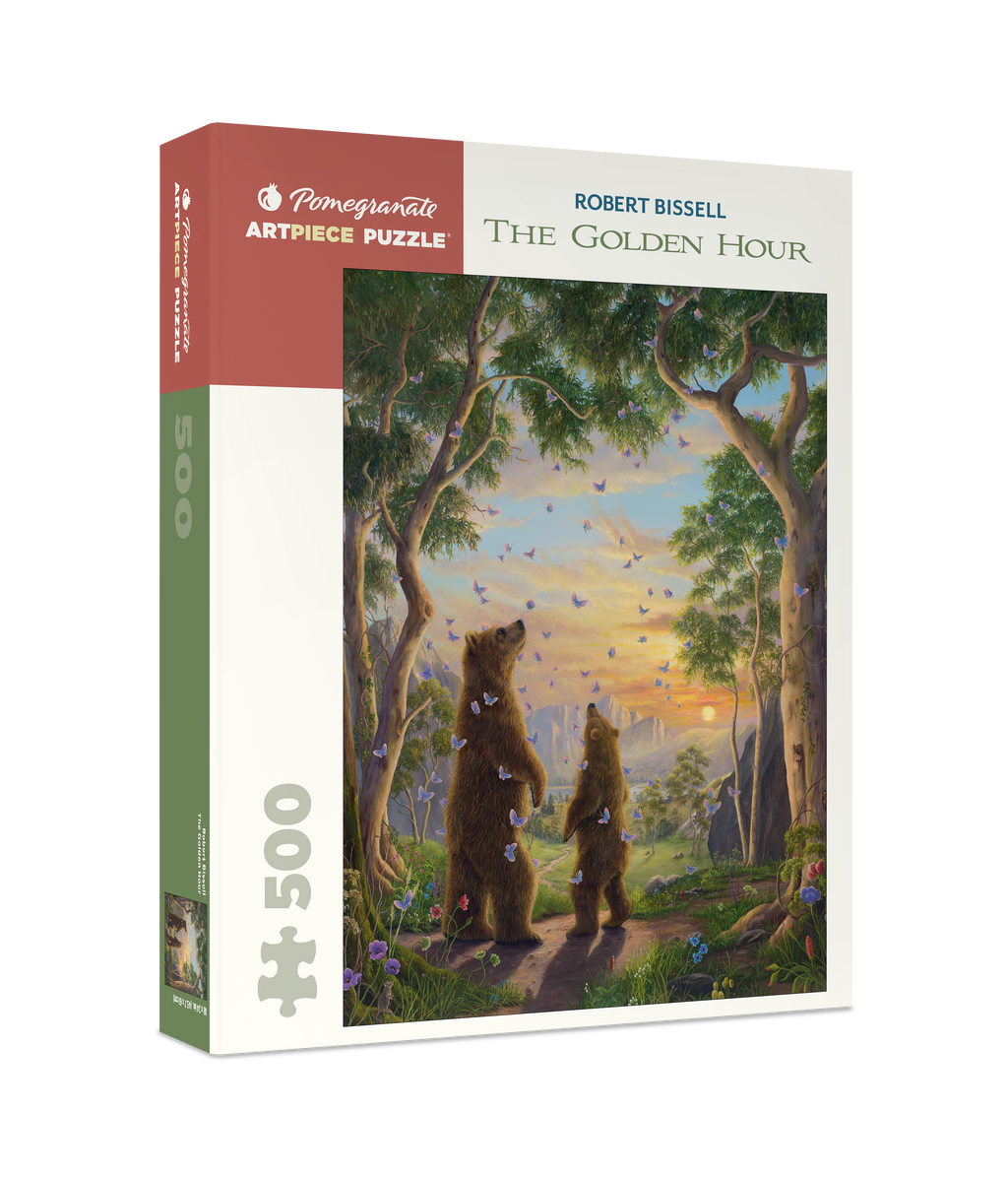Box, turned right: The Golden Hour by Robert Bissell – 500 Piece Jigsaw Puzzle (Pomegranate)