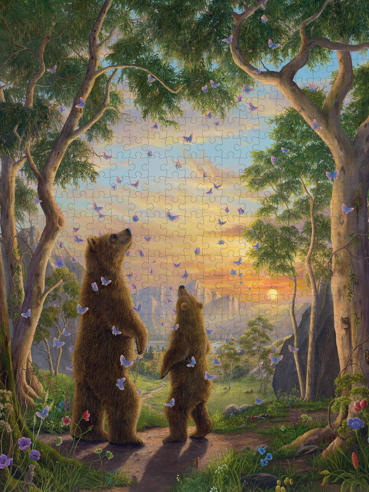 Made up: The Golden Hour by Robert Bissell – 500 Piece Jigsaw Puzzle (Pomegranate)