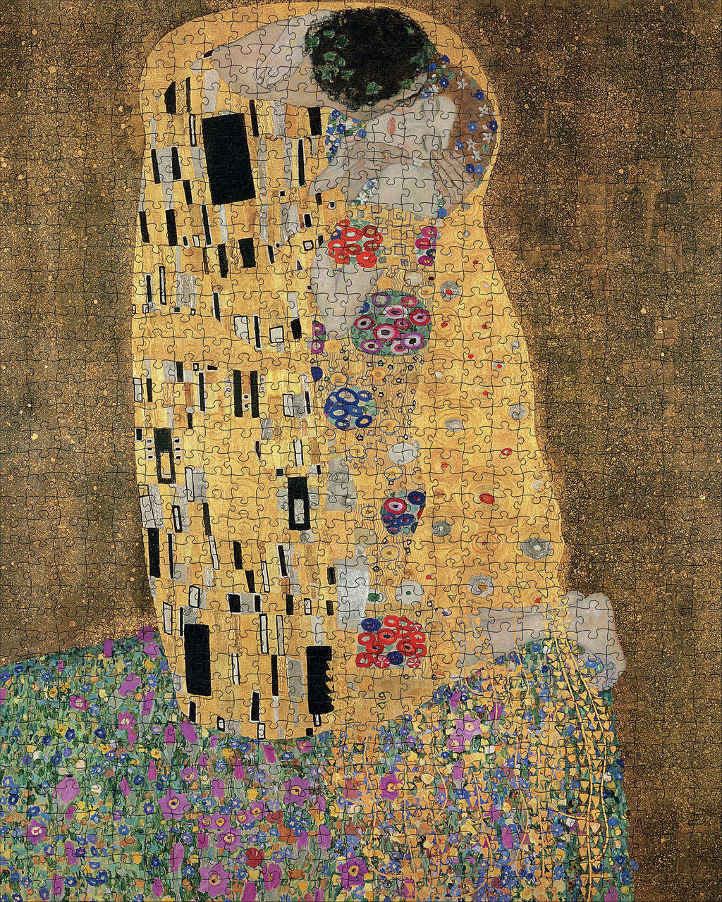 Made up: The Kiss by Gustav Klimt – 1000 Piece Jigsaw Puzzle (Pomegranate)