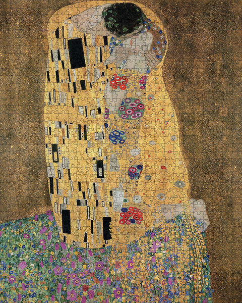 Made up: The Kiss by Gustav Klimt – 1000 Piece Jigsaw Puzzle (Pomegranate)