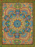 Made up: Tapestry Mandala by Paul Heussenstamm – 1000 Piece Jigsaw Puzzle (Pomegranate)