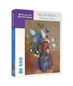 Box, turned right: Bouquet of Flowers by Odilon Redon – 500 Piece Jigsaw Puzzle (Pomegranate)
