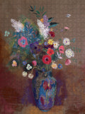 Made up: Bouquet of Flowers by Odilon Redon – 500 Piece Jigsaw Puzzle (Pomegranate)