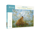 Box, turned right: The Whole World by Robert Bissell – 1000 Piece Jigsaw Puzzle (Pomegranate)
