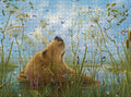 Made up: The Whole World by Robert Bissell – 1000 Piece Jigsaw Puzzle (Pomegranate)