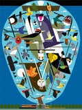 Made up: We Think the World of Birds by Charley Harper – 1000 Piece Jigsaw Puzzle (Pomegranate)