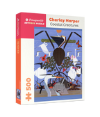 Box, turned right: Coastal Creatures by Charley Harper – 500 Piece Jigsaw Puzzle (Pomegranate)