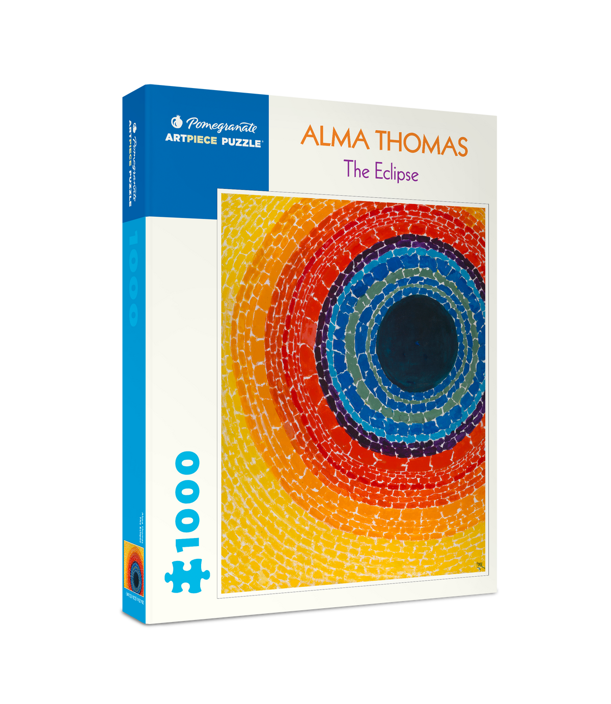 Box, turned right: The Eclipse by Alma Thomas – 1000 Piece Jigsaw Puzzle (Pomegranate)