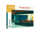 Box, turned right: Nighthawks by Edward Hopper – 1000 Piece Jigsaw Puzzle (Pomegranate)