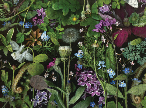 Made up: Siri's Lilac by Deb Stoner – 1000 Piece Jigsaw Puzzle (Pomegranate)