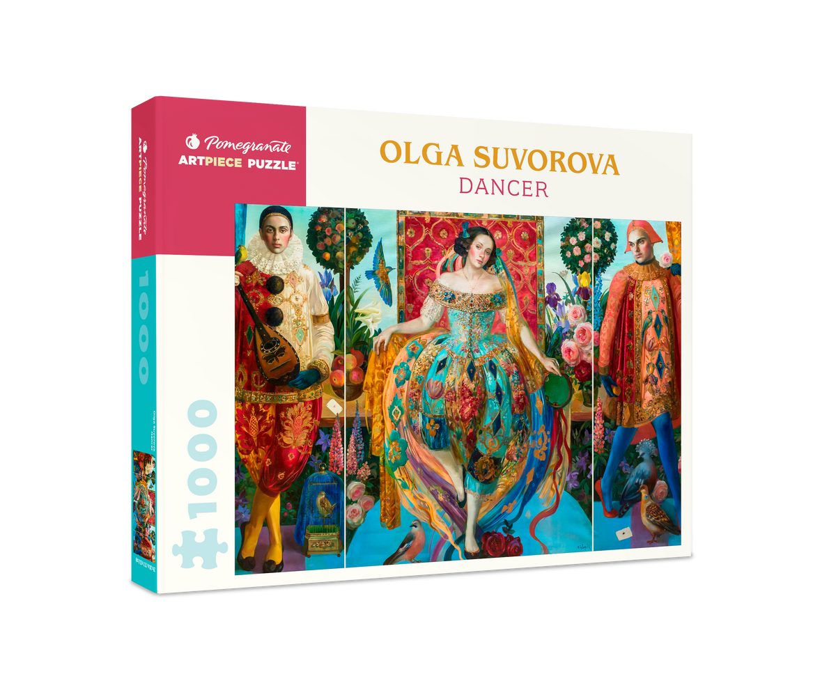 Box, turned right: Dancer by Olga Suvorova – 1000 Piece Jigsaw Puzzle (Pomegranate)
