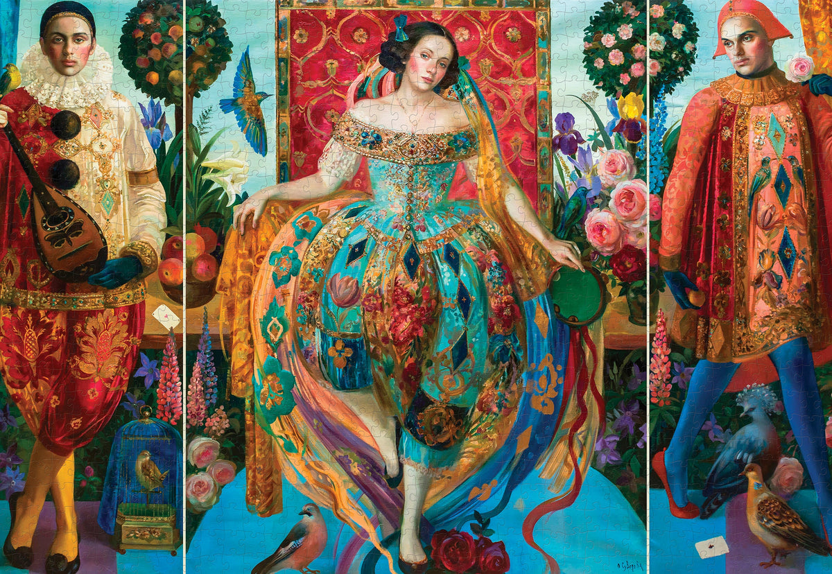 Made up: Dancer by Olga Suvorova – 1000 Piece Jigsaw Puzzle (Pomegranate)