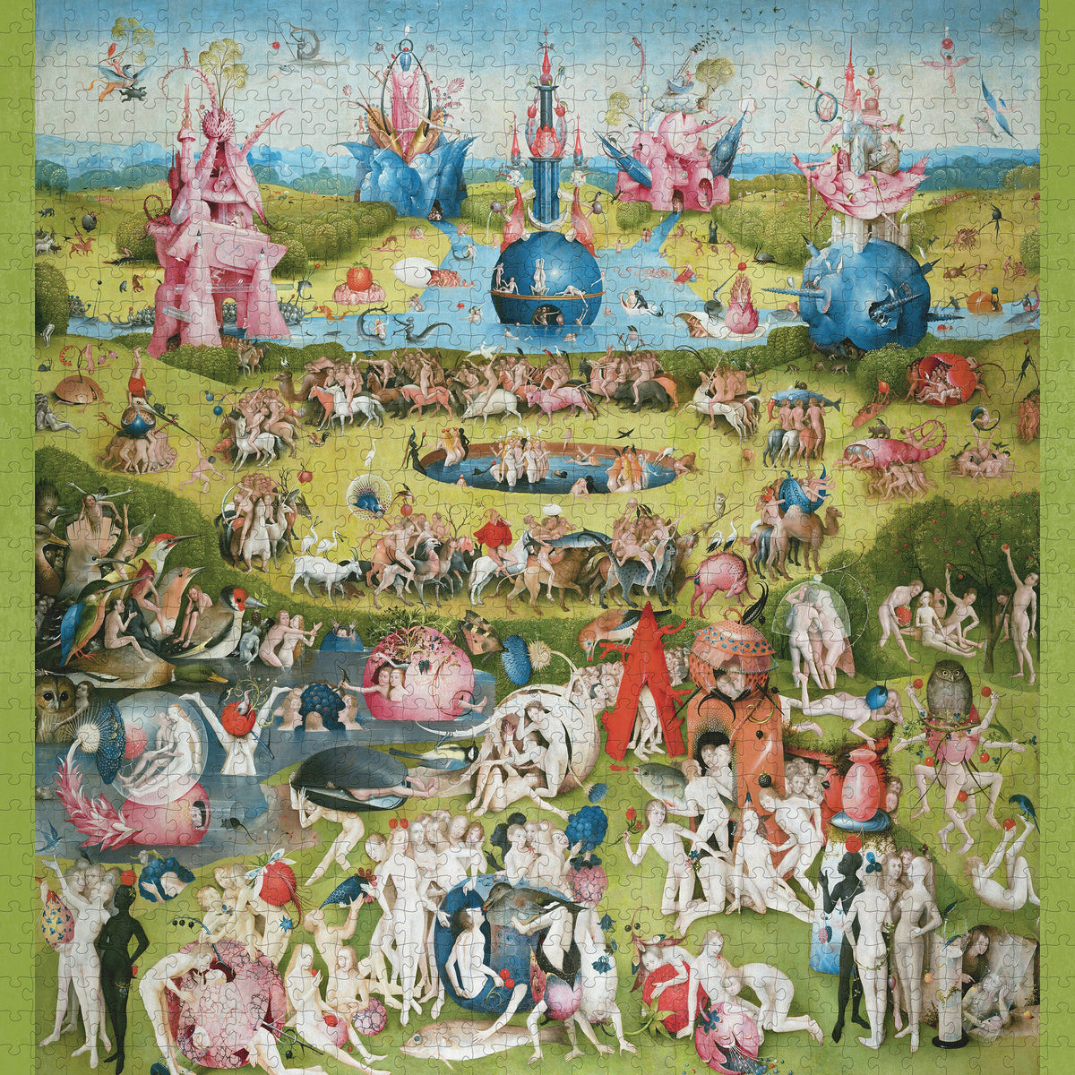 Made up: The Garden of Earthly Delights by Hieronymus Bosch – 1000 Piece Jigsaw Puzzle (Pomegranate)