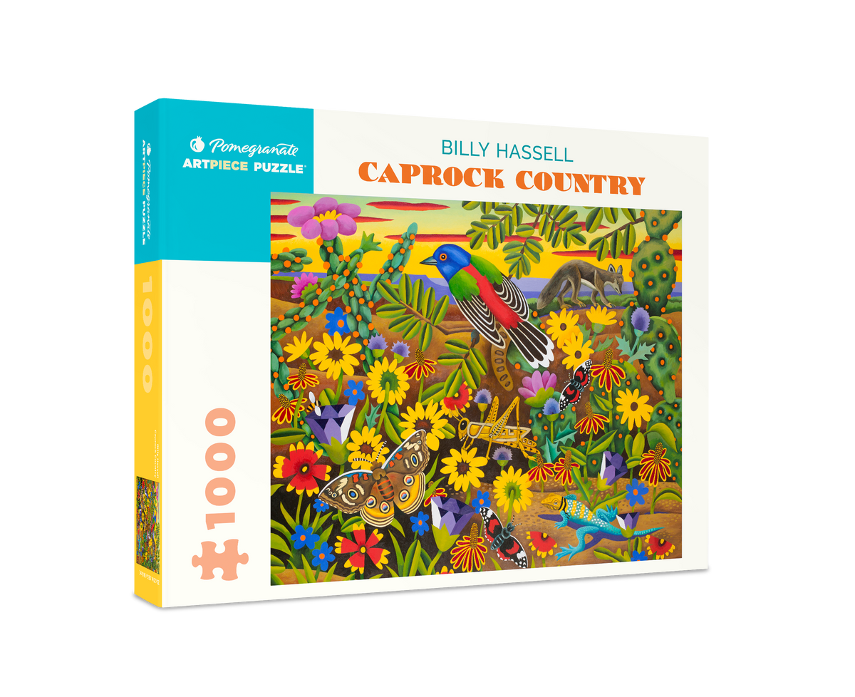 Box, turned right: Caprock Country by Billy Hassell – 1000 Piece Jigsaw Puzzle (Pomegranate)