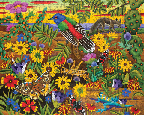 Made up: Caprock Country by Billy Hassell – 1000 Piece Jigsaw Puzzle (Pomegranate)