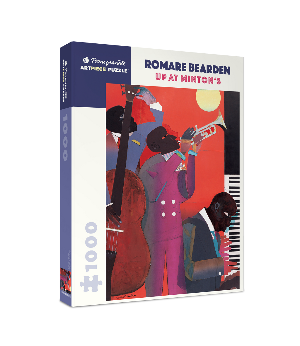 Box, turned right: Up at Minton’s by Romare Bearden – 1000 Piece Jigsaw Puzzle (Pomegranate)