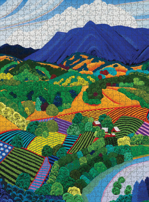 Made up: Russian River Rhapsody by Jack Stuppin – 1000 Piece Jigsaw Puzzle (Pomegranate)