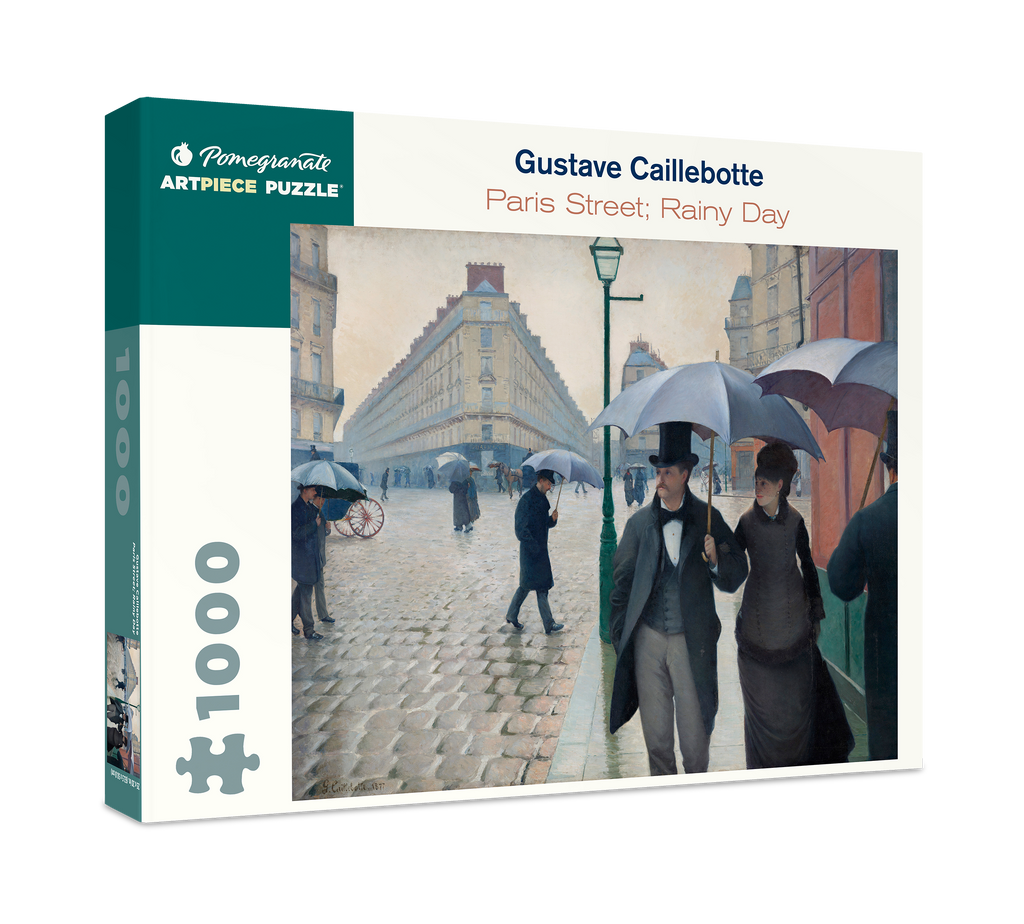 Box, turned right: Paris Street; Rainy Day by Gustave Caillebotte – 1000 Piece Jigsaw Puzzle (Pomegranate)