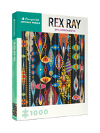 Box, turned right: Mylopronesta by Rex Ray – 1000 Piece Jigsaw Puzzle (Pomegranate)