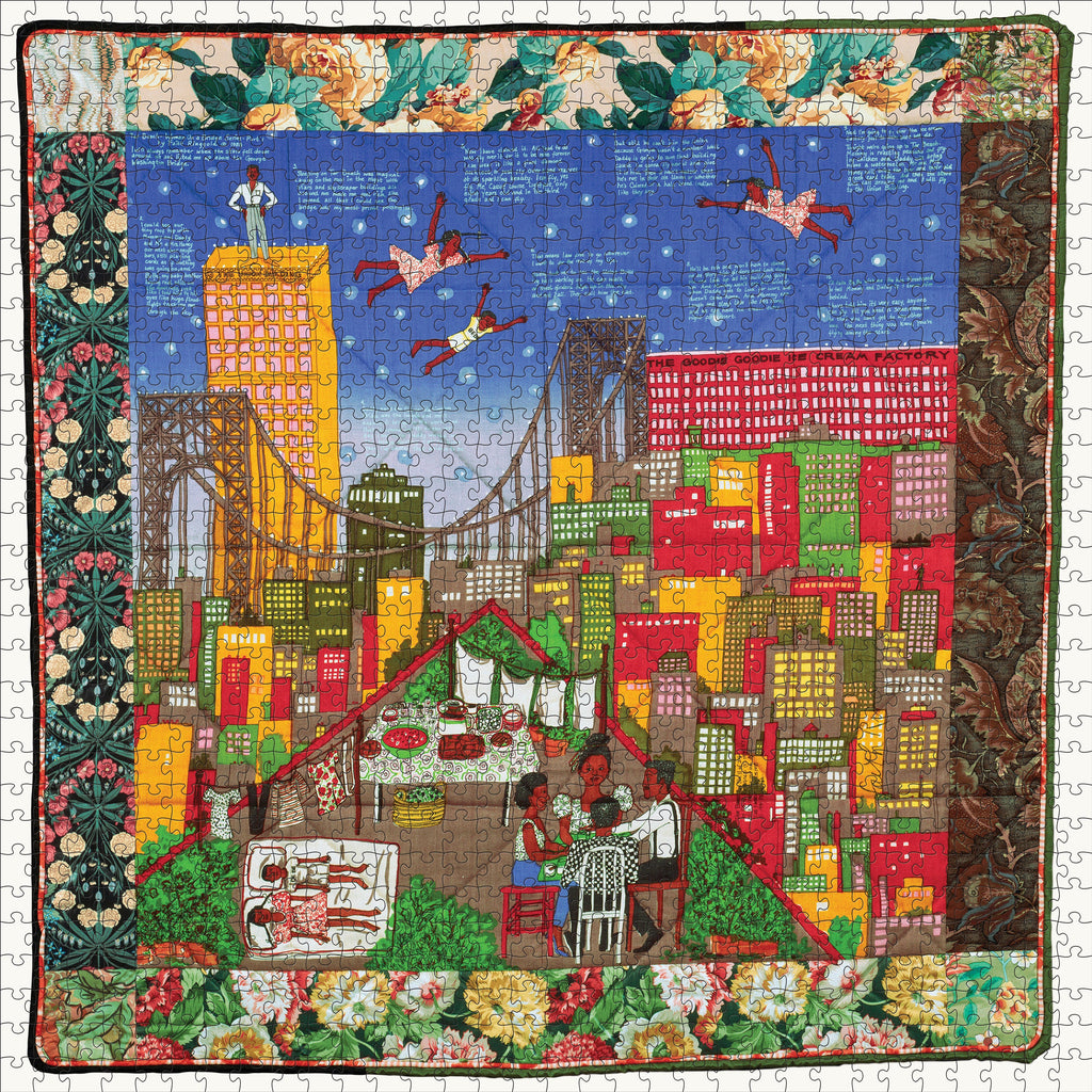 Made up: Tar Beach 2 by Faith Ringgold – 1000 Piece Jigsaw Puzzle (Pomegranate)