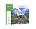 Box, turned right: Autumn in Yosemite Valley by Phyllis Shafer – 1000 Piece Jigsaw Puzzle (Pomegranate)