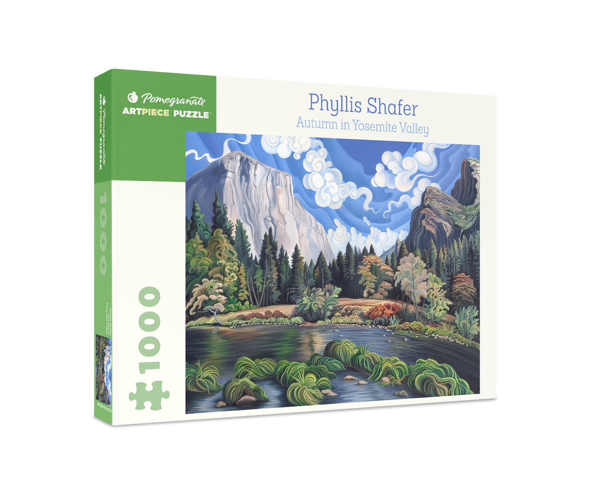 Box, turned right: Autumn in Yosemite Valley by Phyllis Shafer – 1000 Piece Jigsaw Puzzle (Pomegranate)