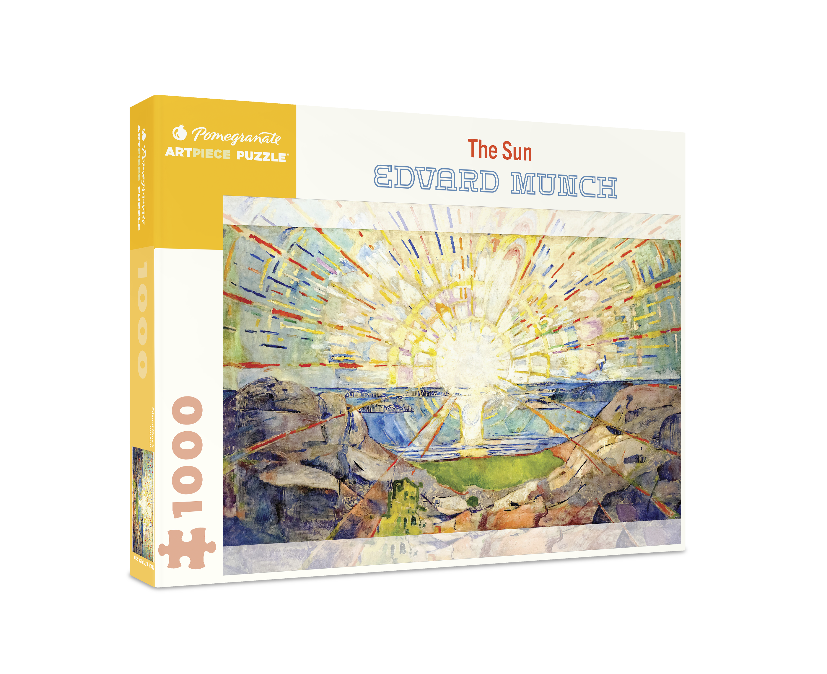 The Sun by Edvard Munch – 1000 Piece Jigsaw Puzzle (Pomegranate)