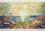 The Sun by Edvard Munch – 1000 Piece Jigsaw Puzzle (Pomegranate)