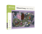 Box, turned right: Drop Curtain by Edward Gorey – 1000 Piece Jigsaw Puzzle (Pomegranate)