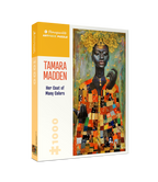 Box, turned right: Her Coat of Many Colors by Tamara Madden – 1000 Piece Jigsaw Puzzle (Pomegranate)