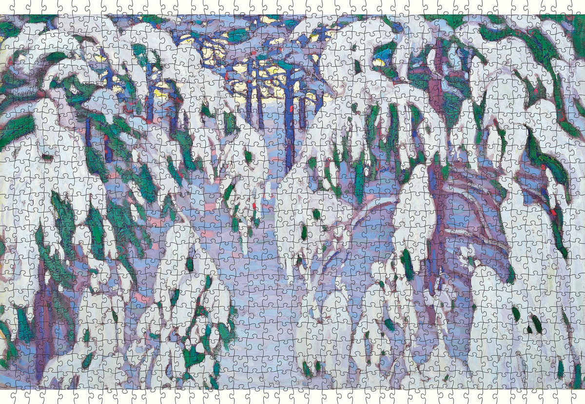 Made up: Snow Fantasy by Lawren S. Harris - 1000 Piece Jigsaw Puzzle (Pomegranate)