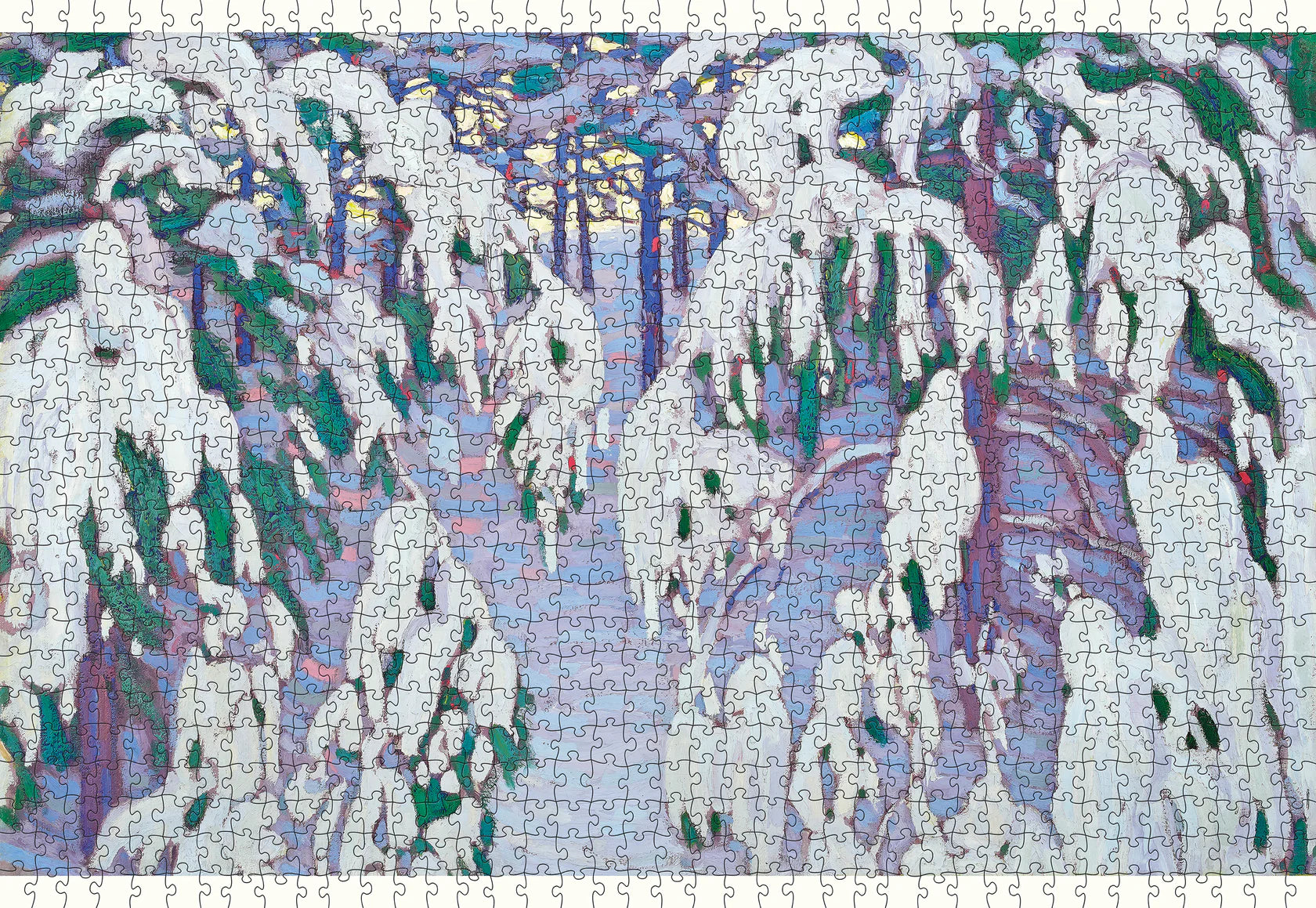Snow Fantasy by Lawren S. Harris - 1000 Piece Jigsaw Puzzle (Pomegranate)