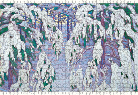 Snow Fantasy by Lawren S. Harris - 1000 Piece Jigsaw Puzzle (Pomegranate)