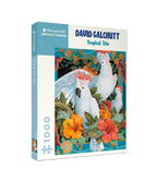 Box, turned right: Tropical Trio by David Galchutt – 1000 Piece Jigsaw Puzzle (Pomegranate)