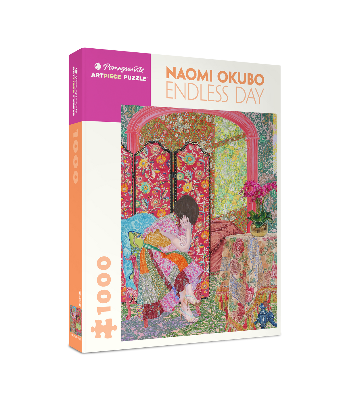Box, turned right: Endless Day by Naomi Okubo – 1000 Piece Jigsaw Puzzle (Pomegranate)