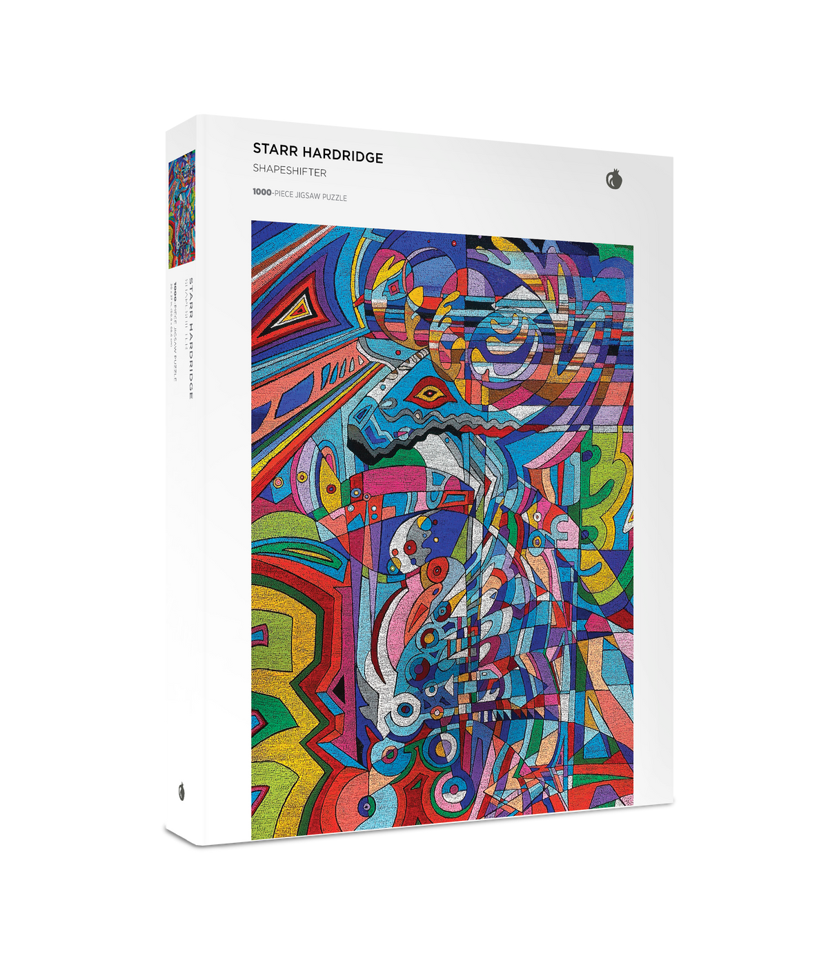 Box, turned right: Shapeshifter by Starr Hardridge – 1000 Piece Jigsaw Puzzle (Pomegranate)