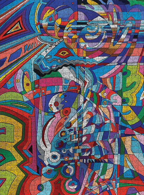 Made up: Shapeshifter by Starr Hardridge – 1000 Piece Jigsaw Puzzle (Pomegranate)