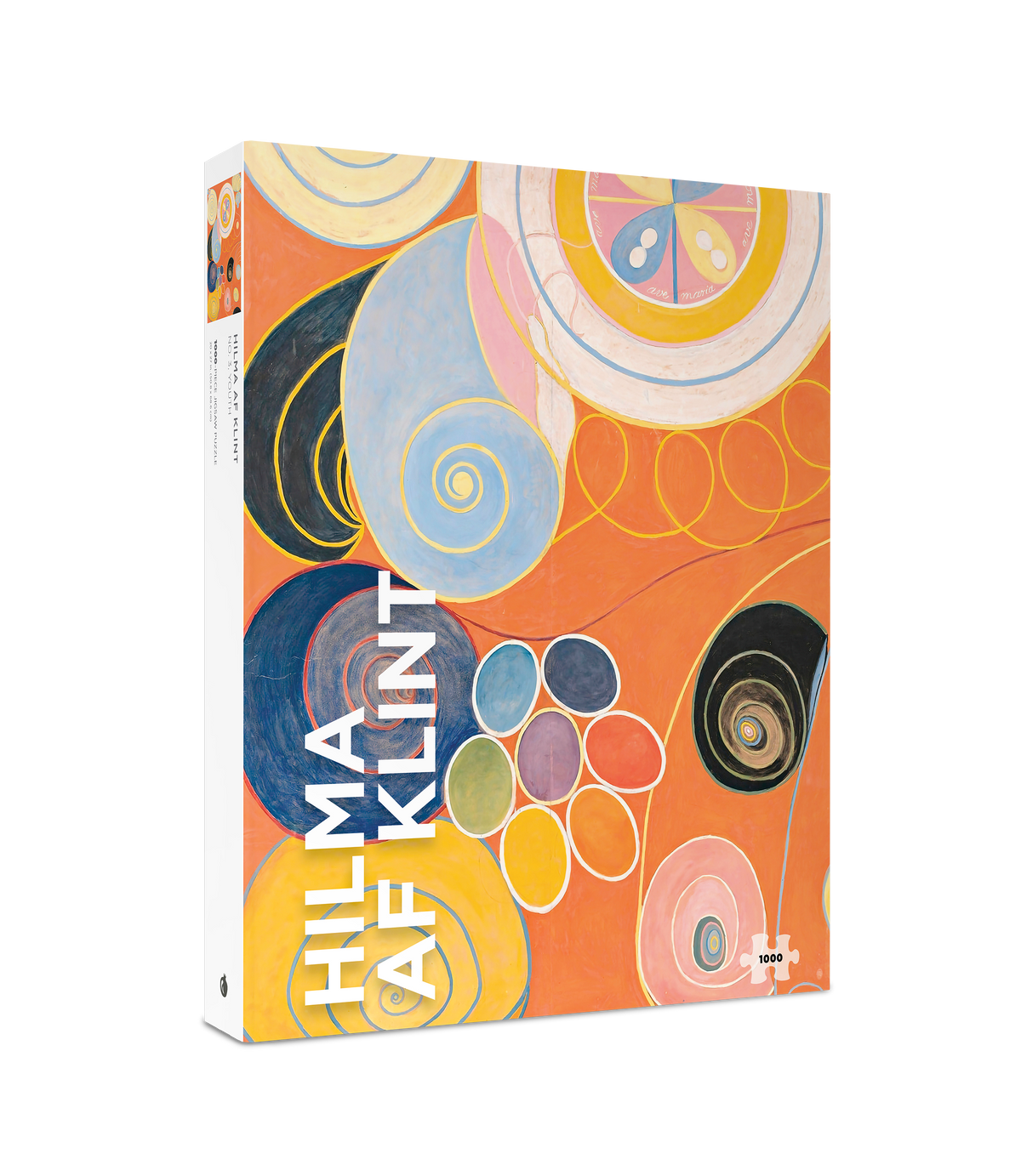 Box, turned right: No.3 Youth by Hilma af Klint - 1000 Piece Jigsaw Puzzle (Pomegranate)