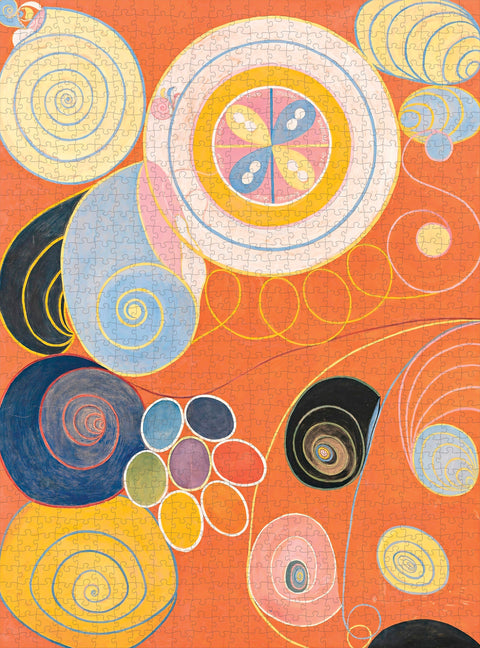 Made up: No.3 Youth by Hilma af Klint - 1000 Piece Jigsaw Puzzle (Pomegranate)