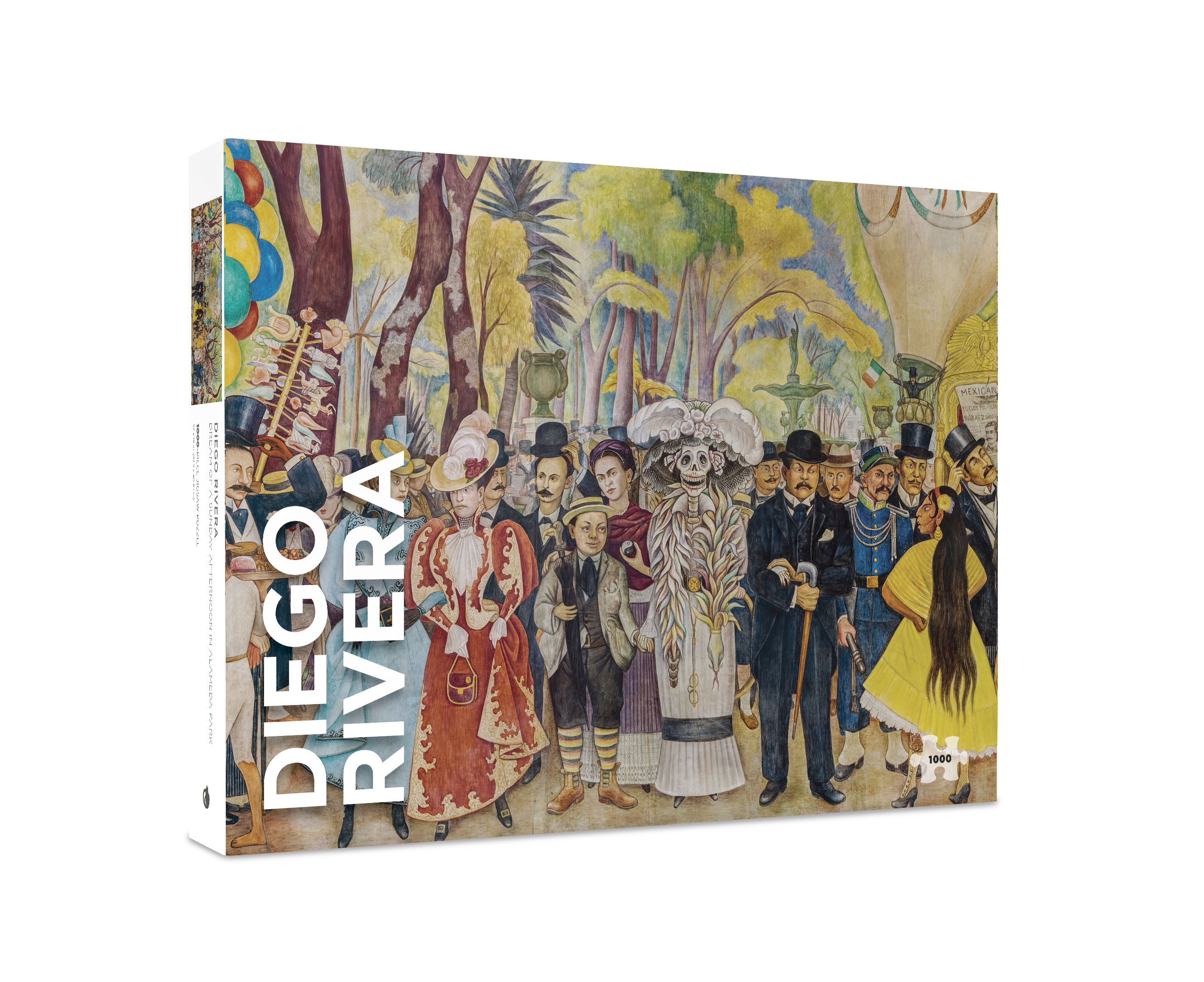 Dream of a Sunday Afternoon in Alameda Park by Diego Rivera – 1000 Piece Jigsaw Puzzle (Pomegranate)