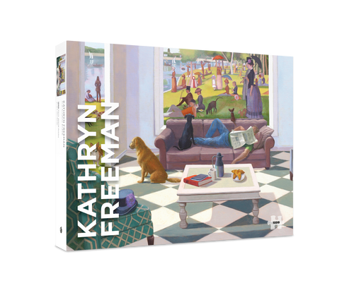 The Sunday Paper by Kathryn Freeman – 1000 Piece Jigsaw Puzzle (Pomegranate) - Completed Puzzle